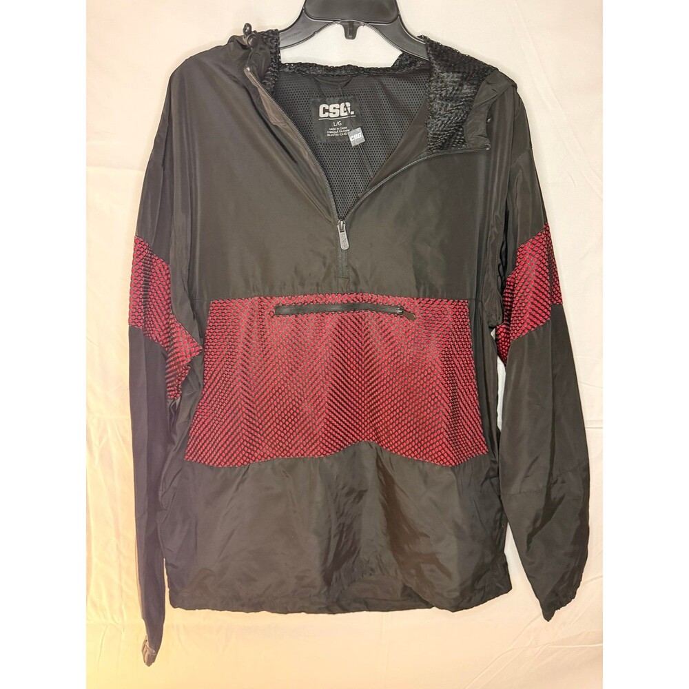 Unbranded Men's Black and Red Jacket